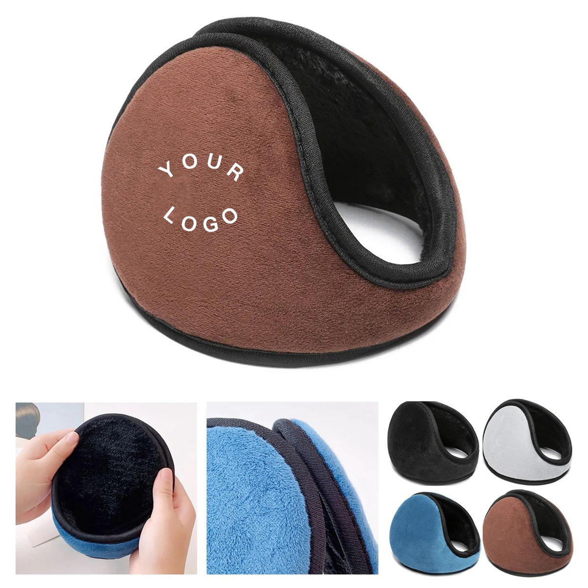 Soft Fleece Earmuffs for Outdoor Activities 2