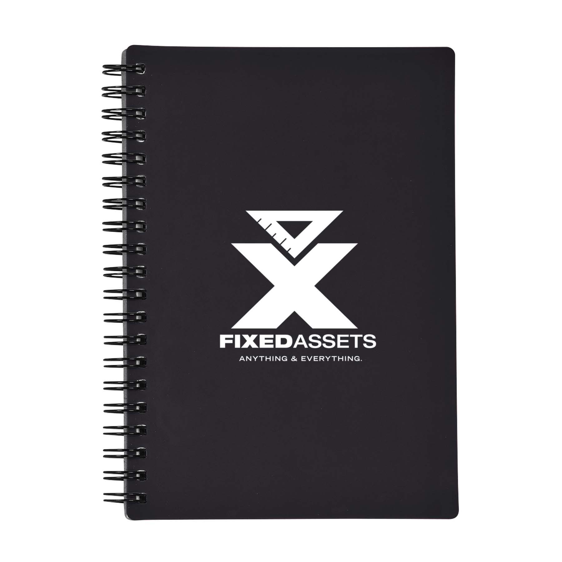 Rubbery Spiral Notebook with Recycled paper 11