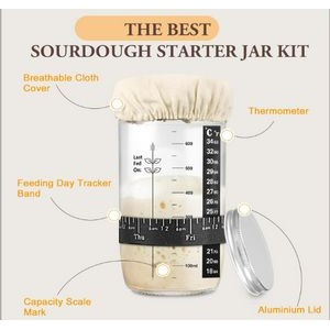 Sourdough Starter Jar 6