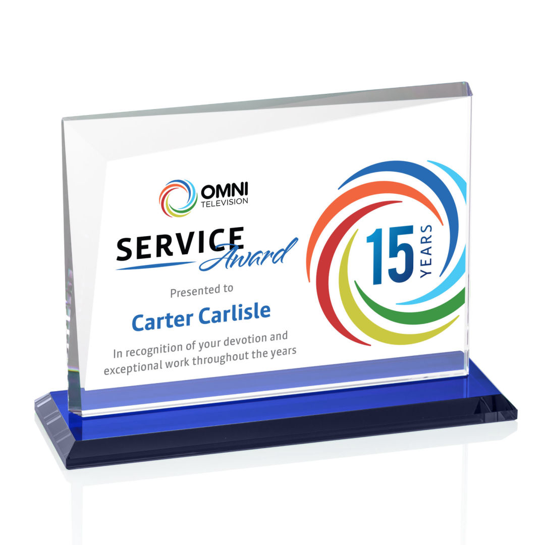 Mirela VividPrint™ Award - Blue 2