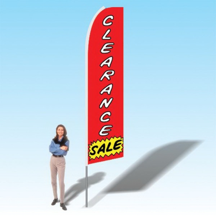 15FT Clearance Sale Advertising Banner Flag 2