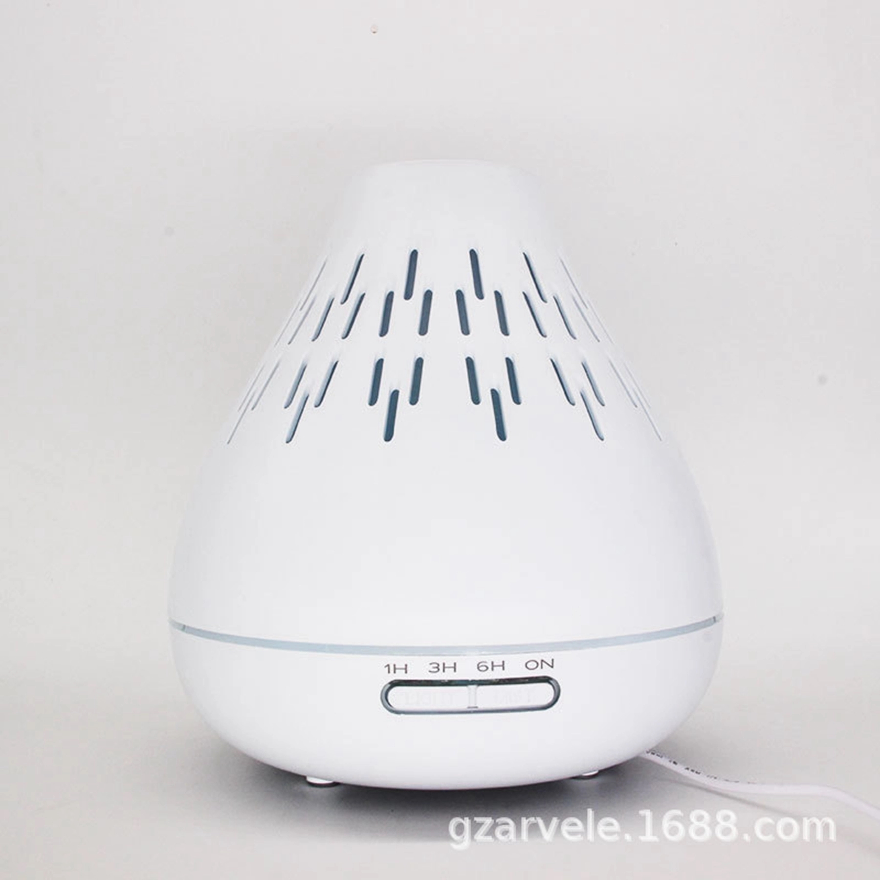 Vase Shape Wood Grain Mini Humidifier 5
