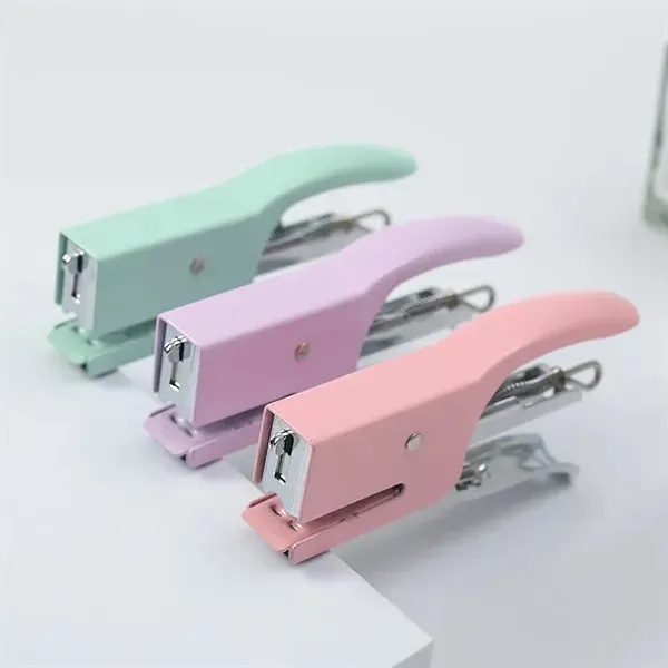 Small Macaron Desktop Metal Stapler 5