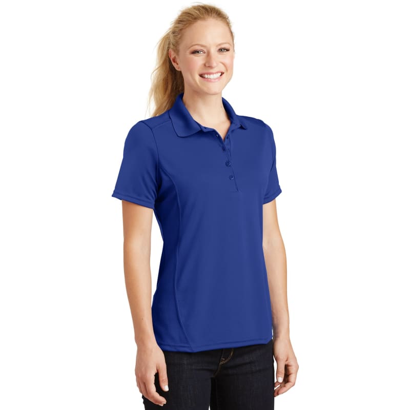 Sport-Tek Women's Dry Zone Raglan Accent Polo. 6