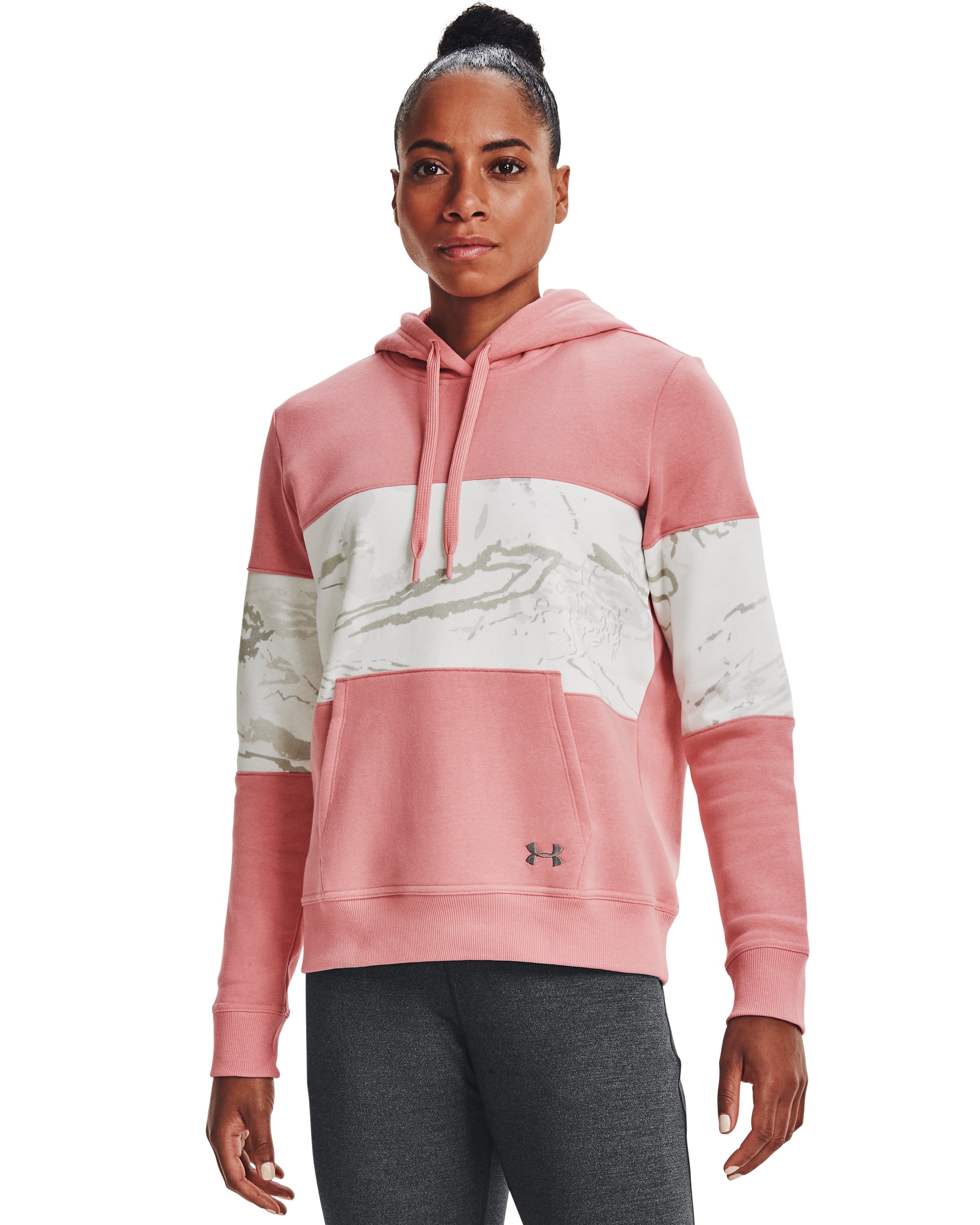 Women's UA Rival Fleece Blocked Hoodie  8
