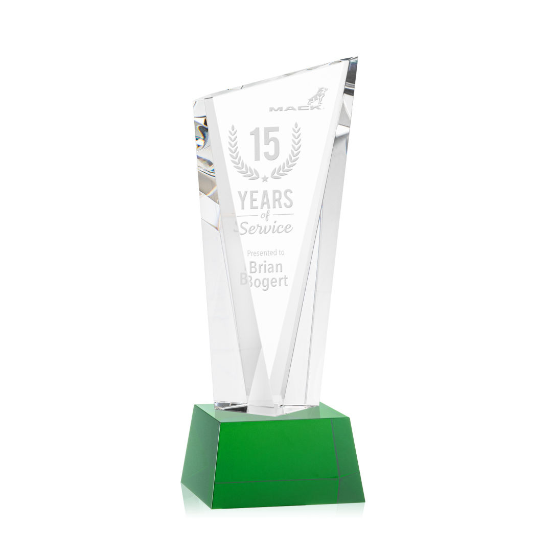 Plymouth Award on Robson Base - Green 4