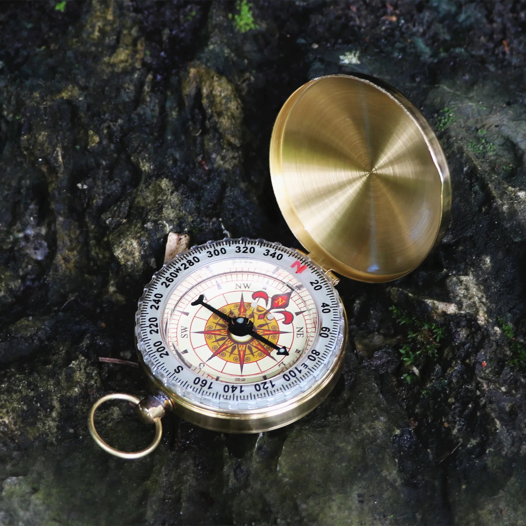 Pocket Style Camping Compass 2