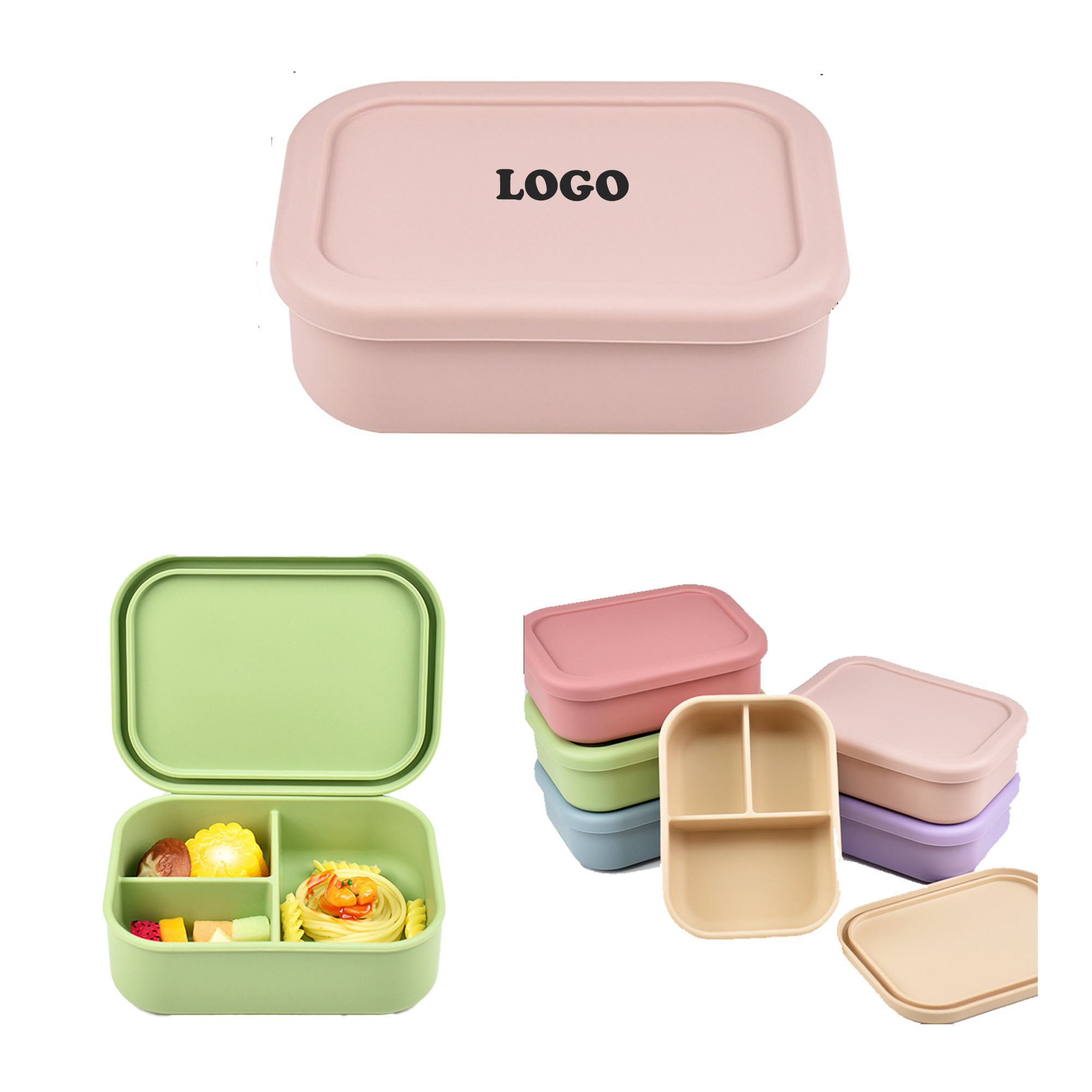 MOQ 5 pcs Bento Lunch Boxes 2