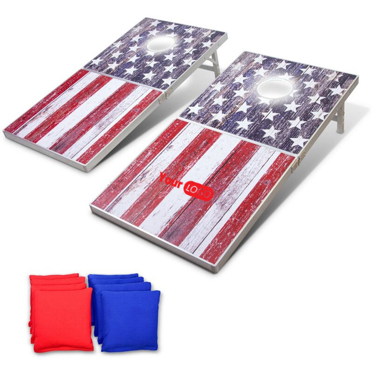 American Flag Cornhole Game Set 2