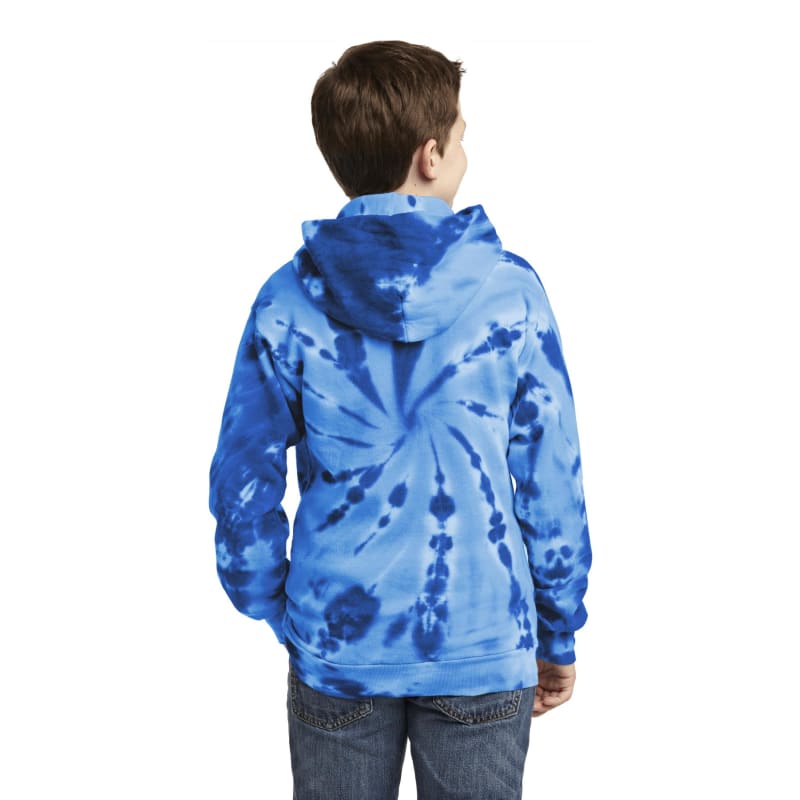 Port & Company Youth Tie-Dye Pullover Hooded Sweatshirt. 53