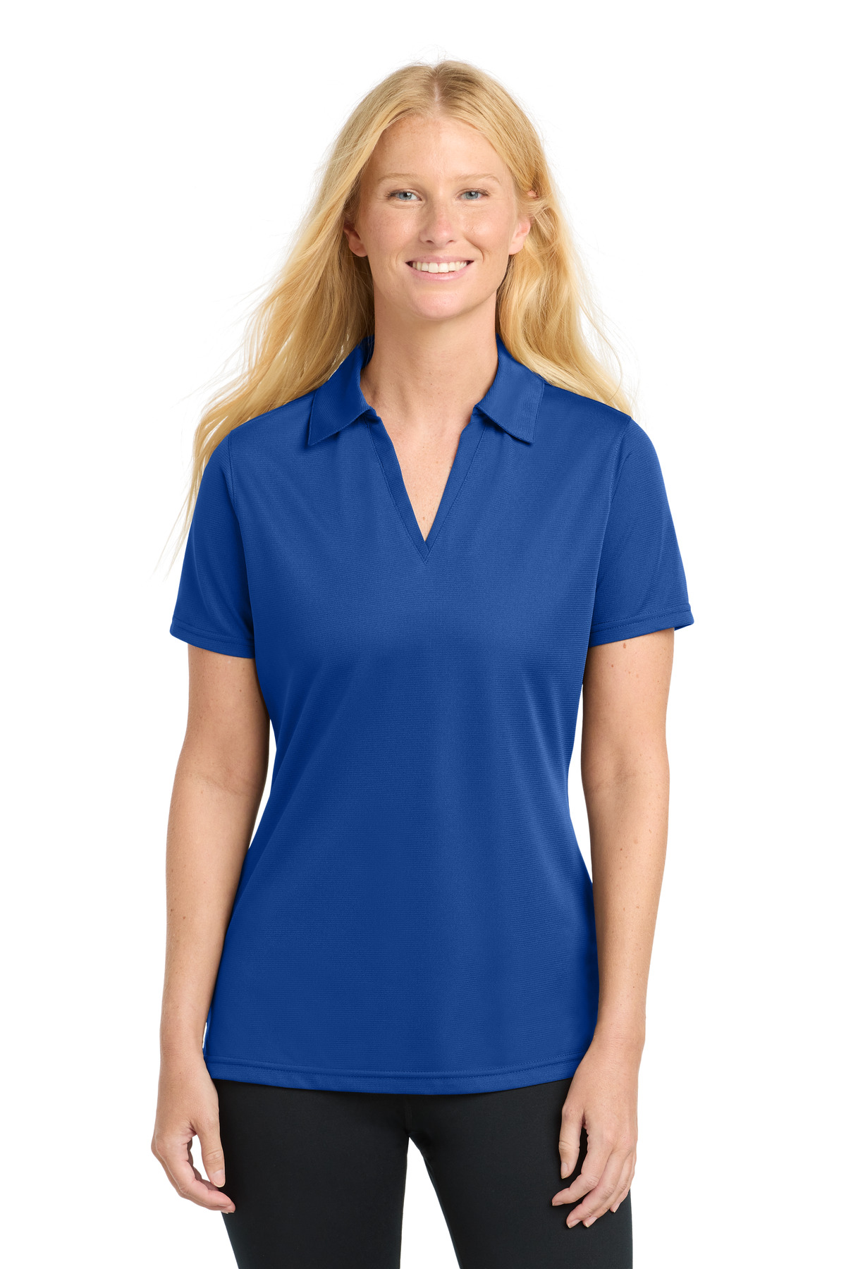Sport-Tek Women's PosiCharge Active Textured Polo. LST690 32