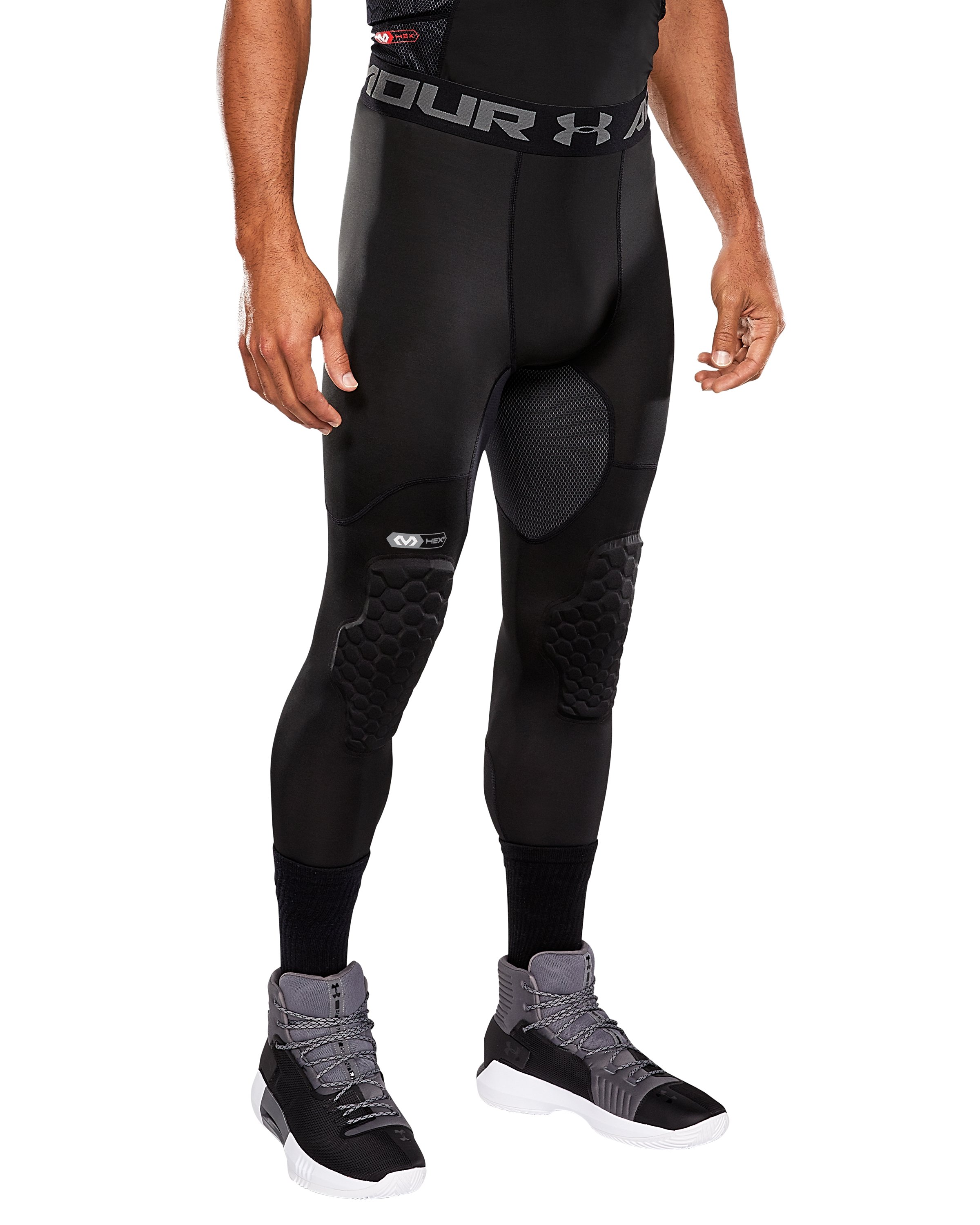 UA Gameday Armour Men's 2-Pad Basketball Tights 2
