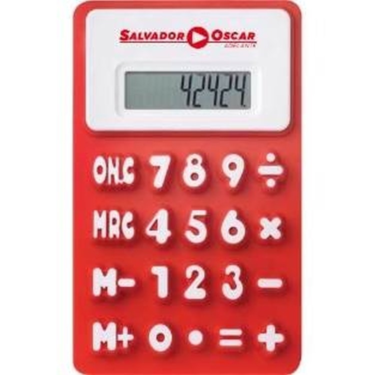 8 Digital Flexible Silicone Calculator 2
