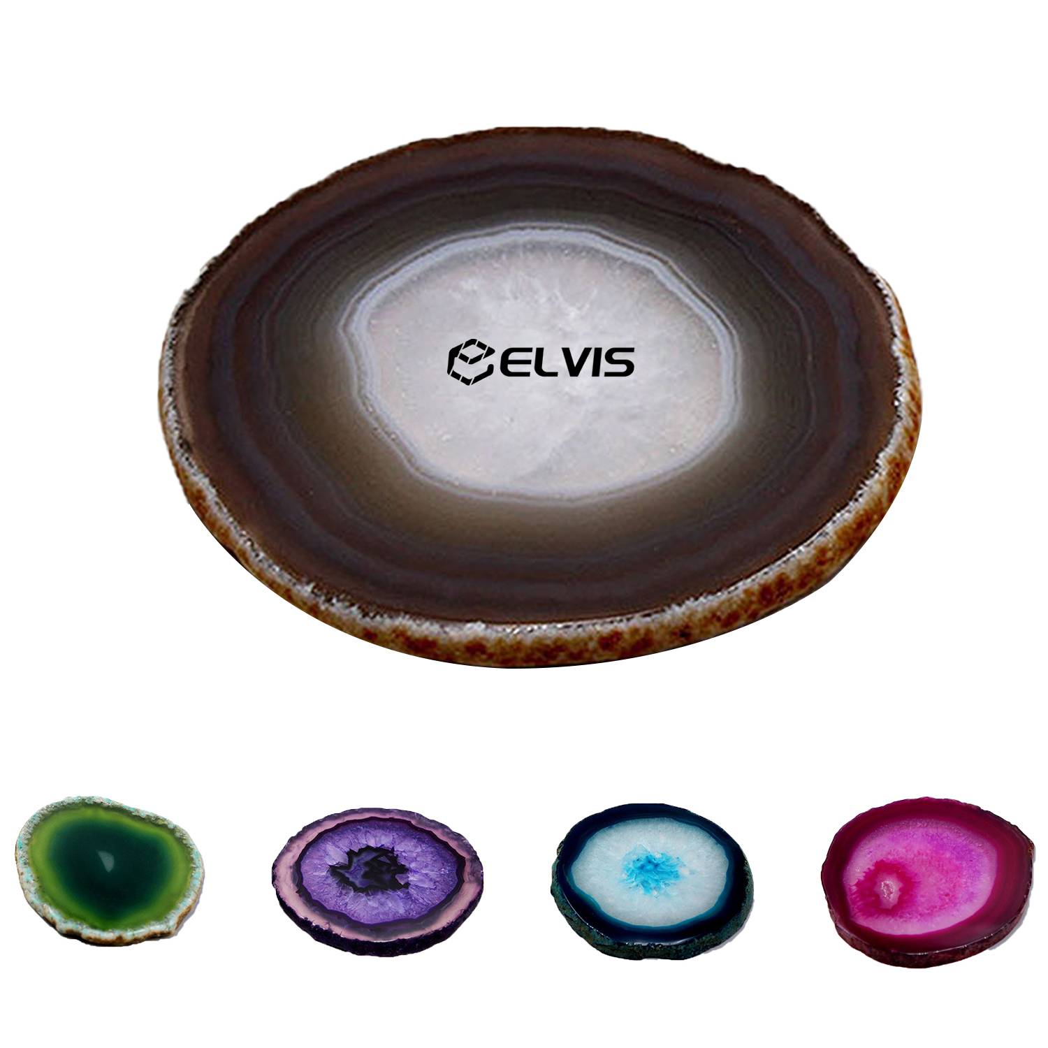 Natural Agate Cup Coffee Coaster 2