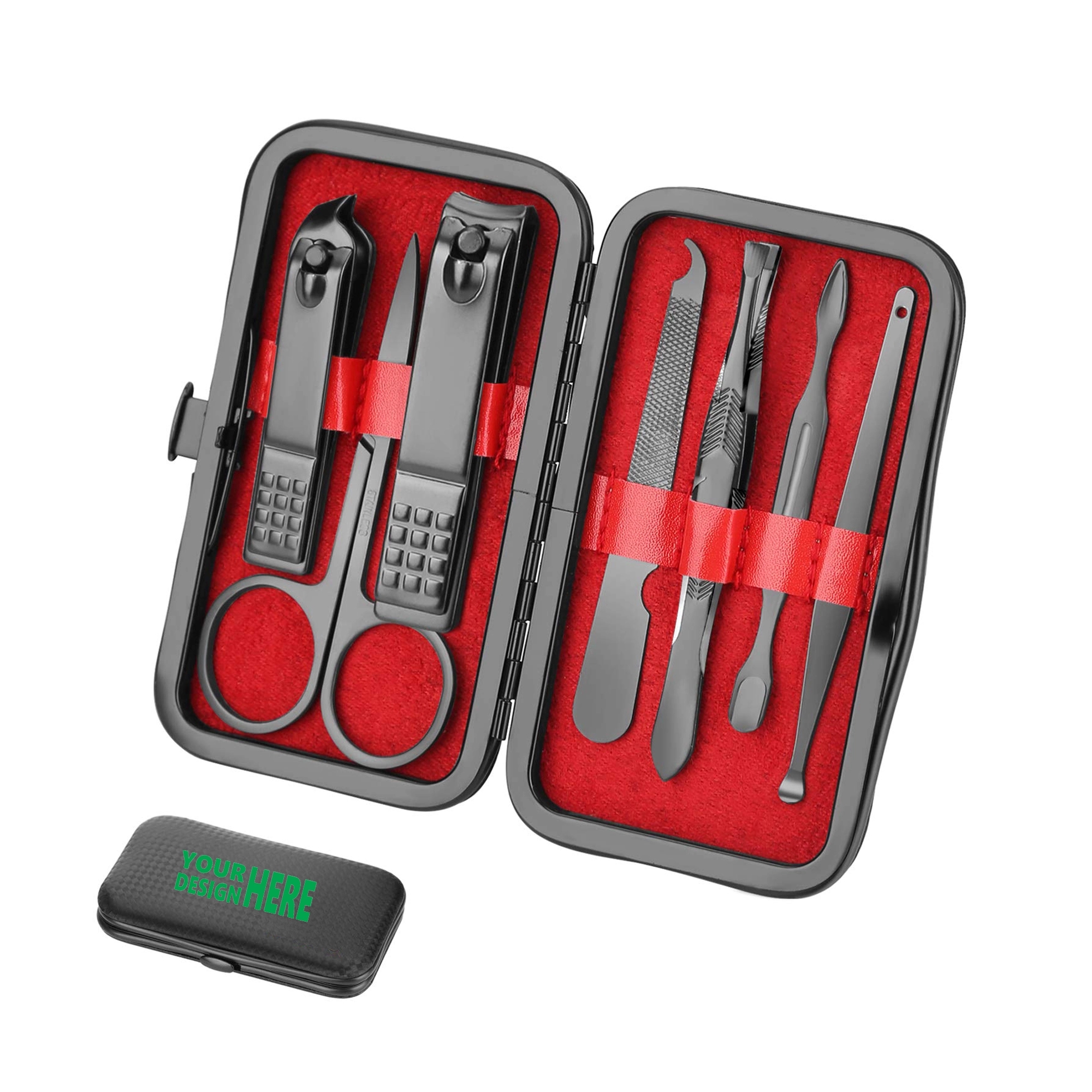 7 Pcs Stainless Steel Nail Scissors Manicure Set
