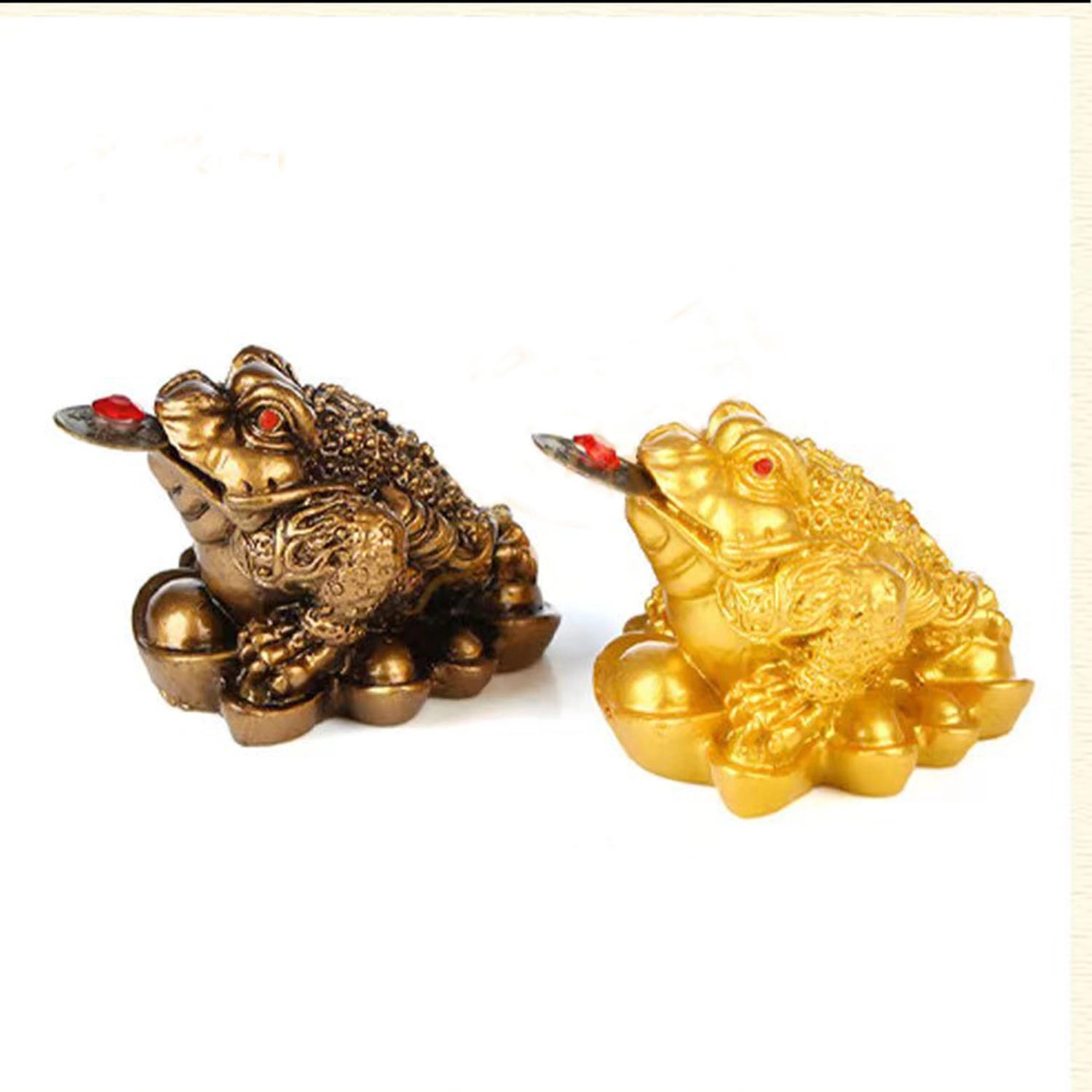 Golden Feng Shui Toad 2
