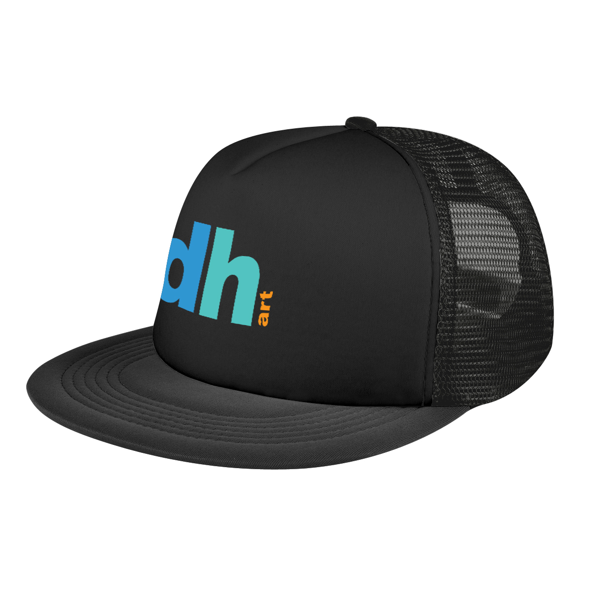 FLAT BILL TRUCKER CAP 3