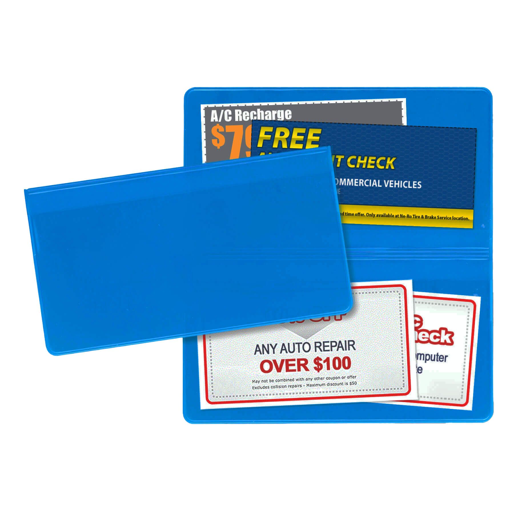 Translucent Vinyl Coupon Holder 4