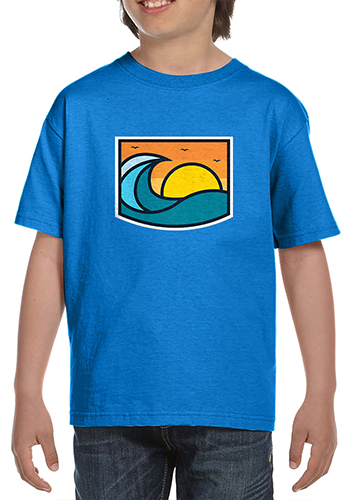 5.2 oz 100% Cotton (preshrunk) 2