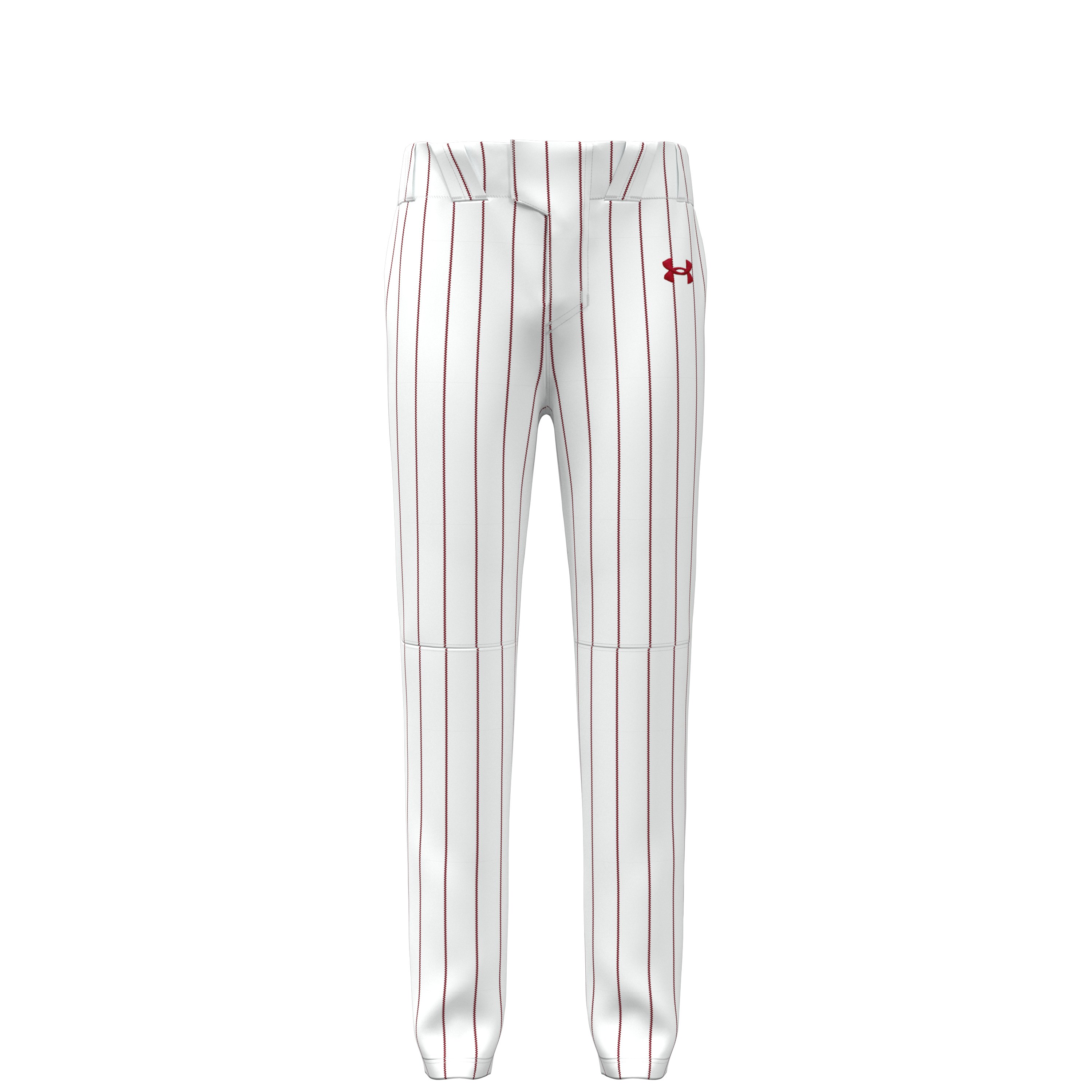 UA Utility Pro Pinstripe Tapered Boys' Baseball Pants 9
