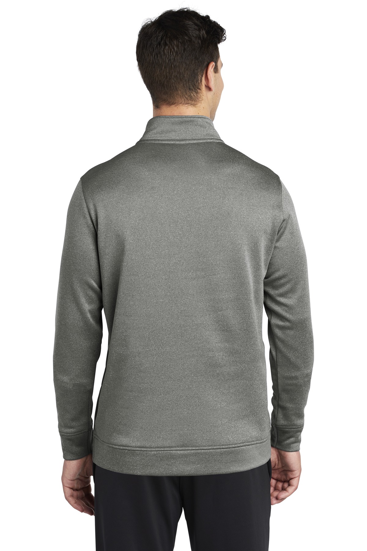 PosiCharge Sport-Wick Heather Fleece 1/4-Zip Pullover