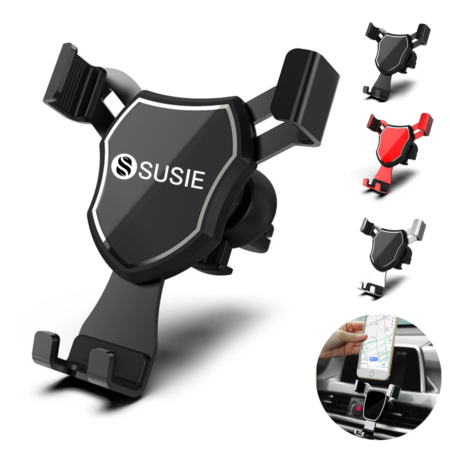 Metal Car Vent Phone Mount 2