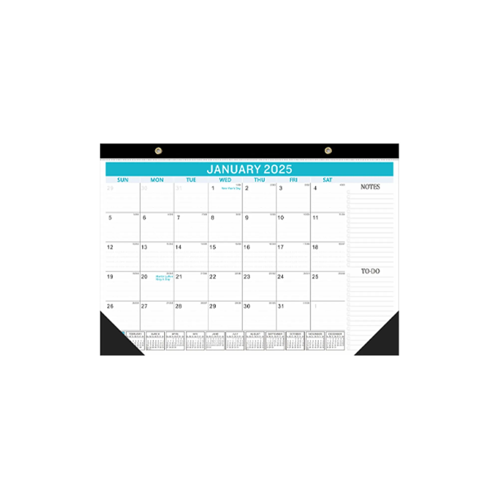 2025 Dynamic Countdown Wall Calendar 12" x 16.9" 6