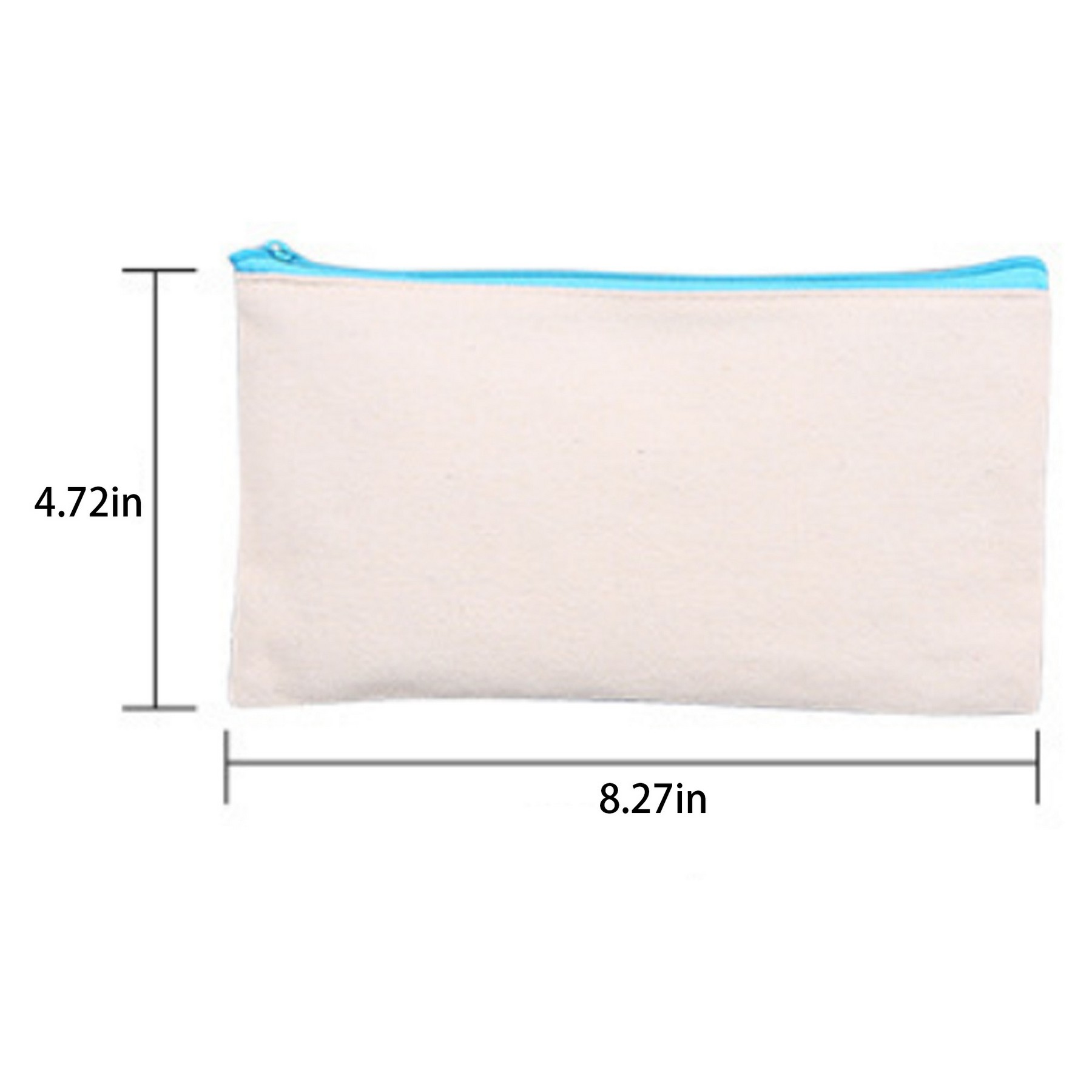 Creative Zipper Canvas Pencil Case 2