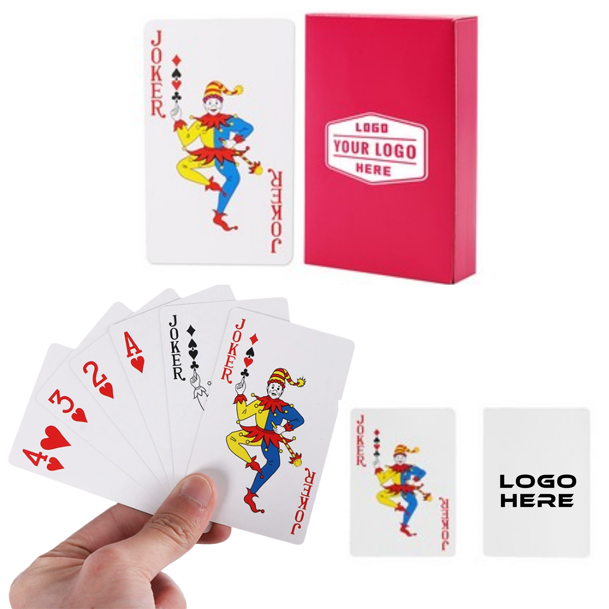 Custom Playing Cards with Personalized Box 1