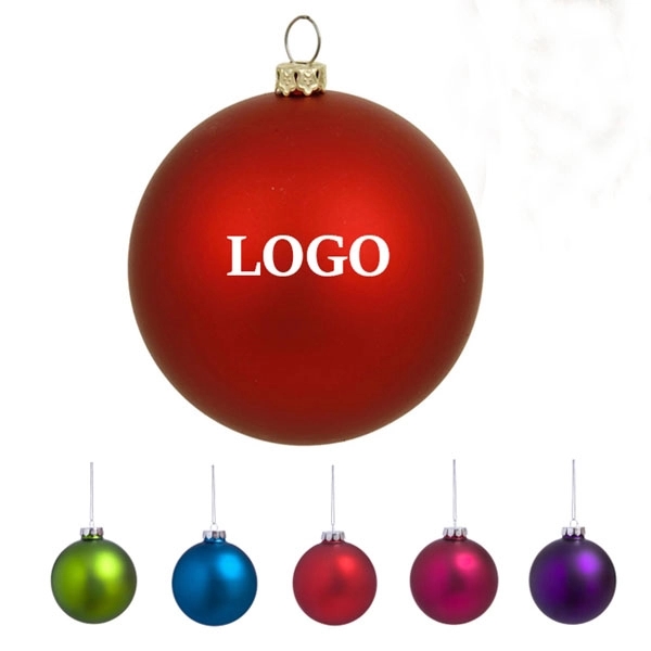 Colorful Plastic Christmas Ball Ornaments 3
