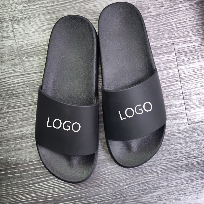 Embossed Adults Slipper Sandals w/Rubber Straps 1