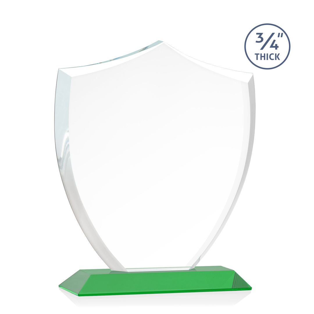 Scudo Shield VividPrint™ Award - Green 9