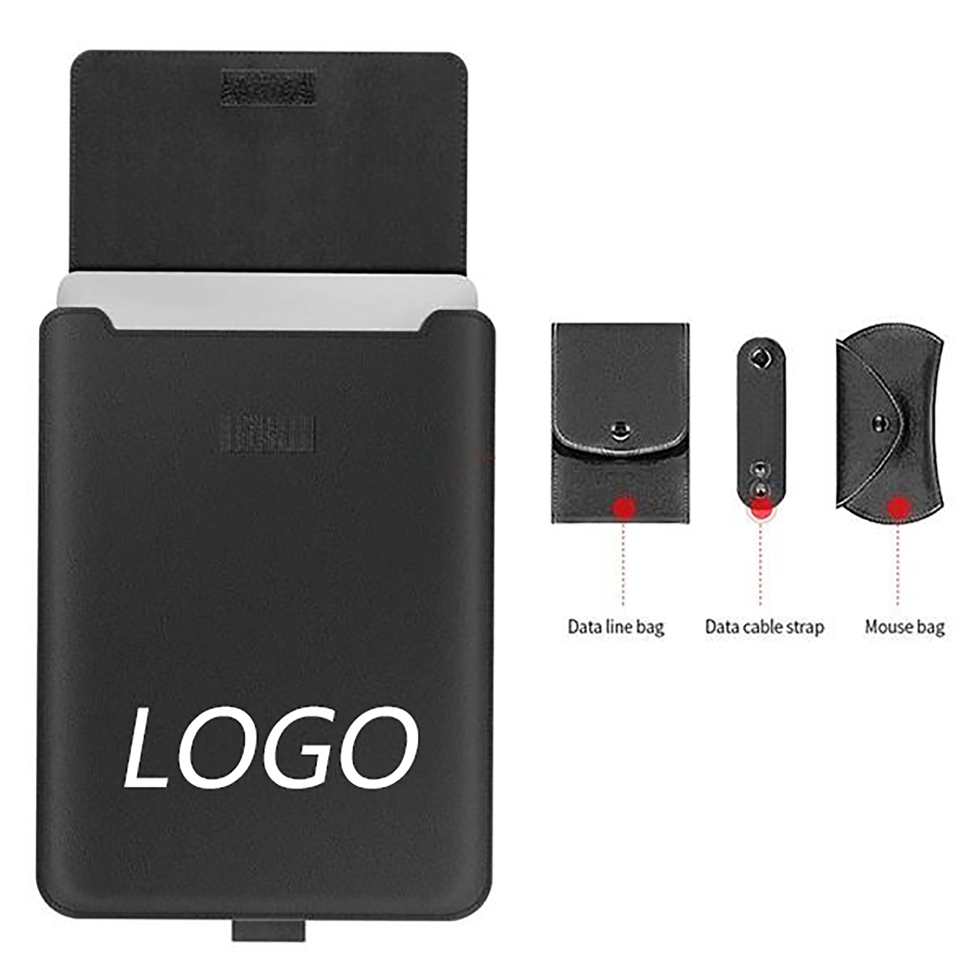 Laptop Sleeve Bag With Stand MOQ 50PCS 6
