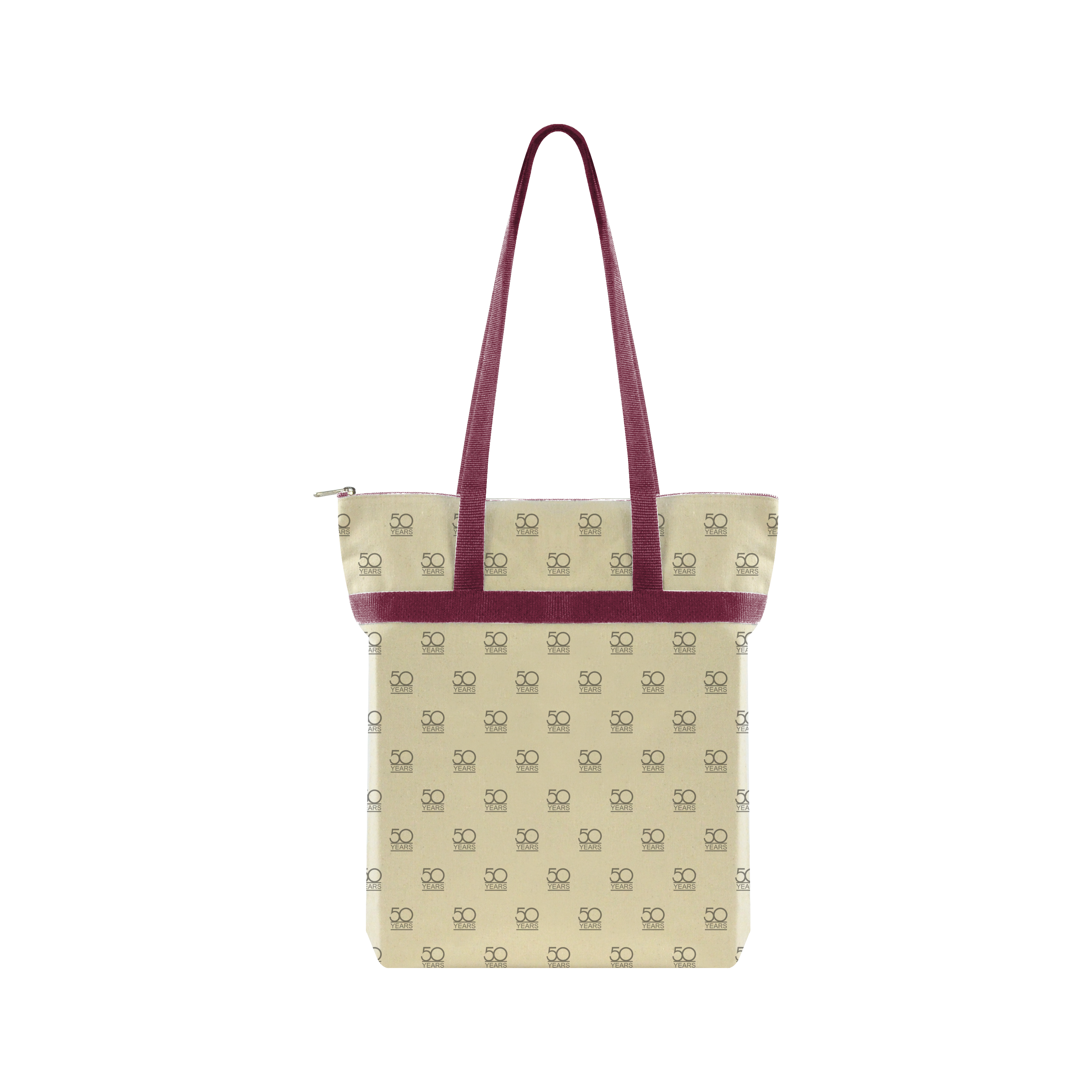 Made-to-Order Zippered Tote All-Over Print