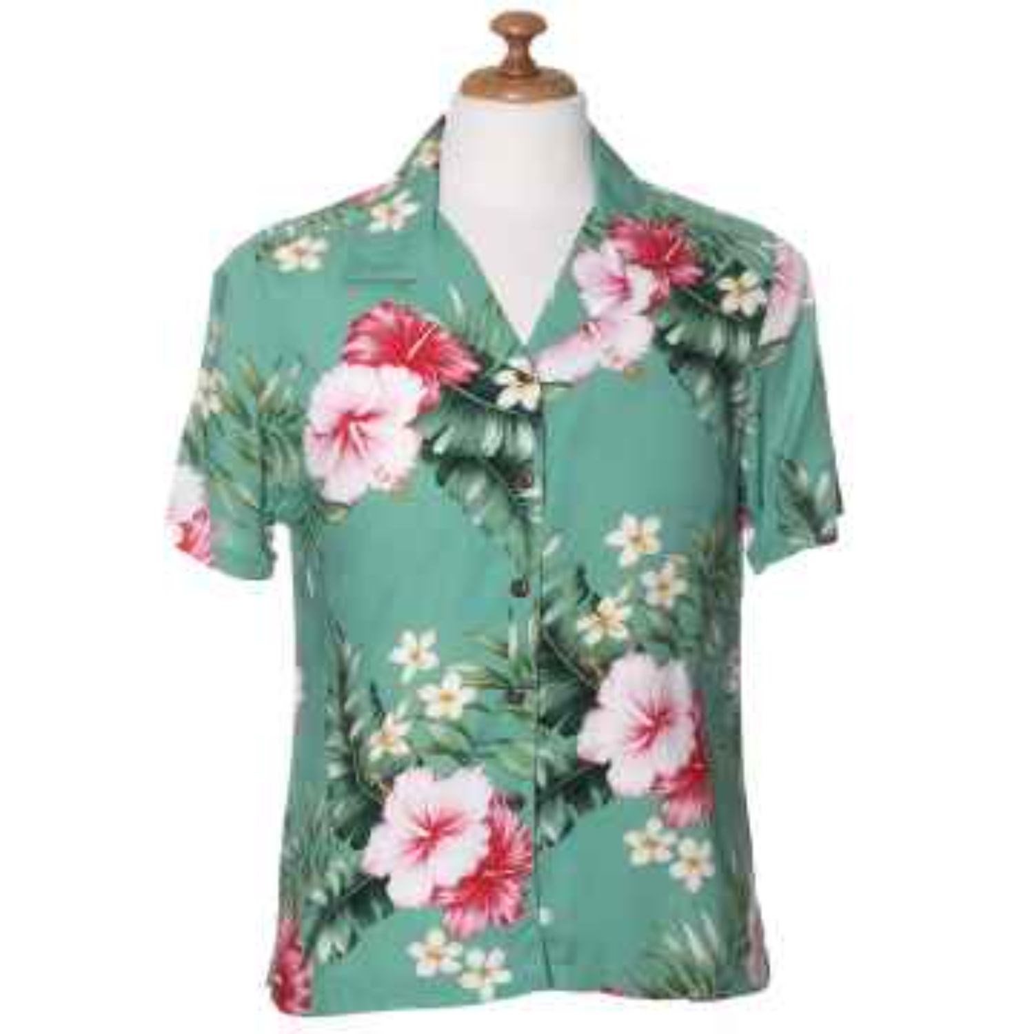 Women's 135 GSM Light 4-Way Stretch Hawaiian Shirts 11