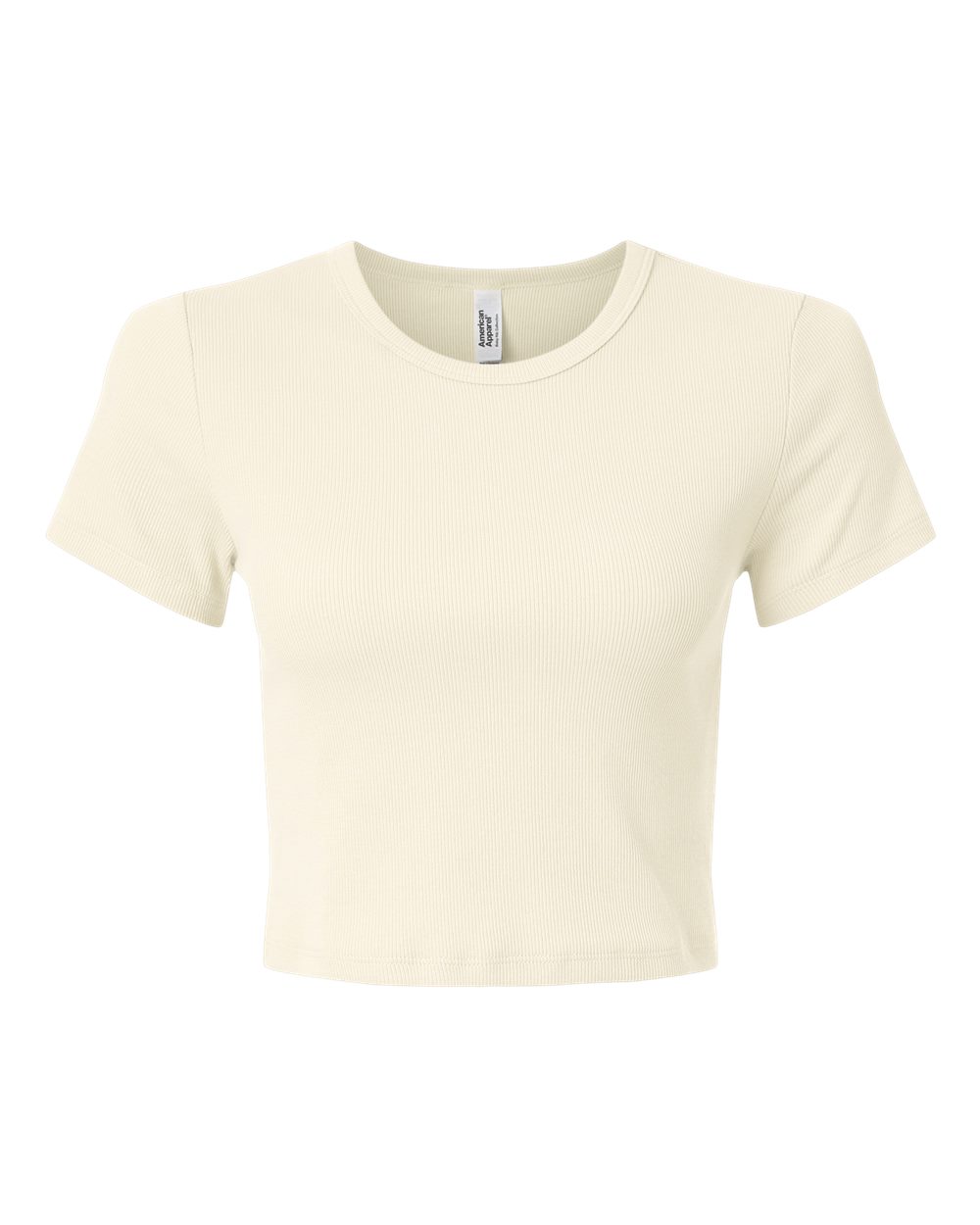 Women's Baby Rib Cropped Tee - BR210 10