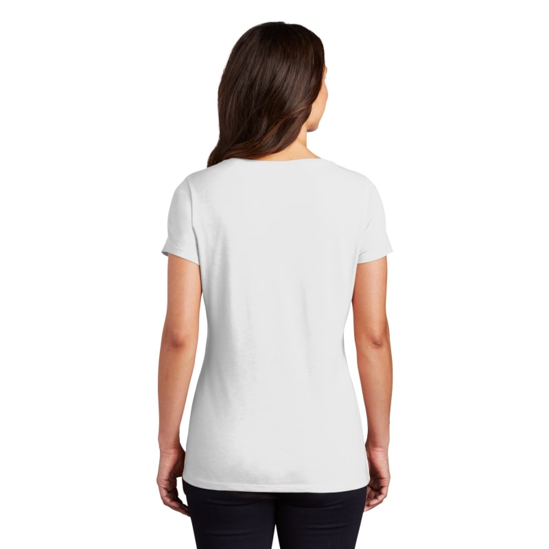 District Women's Perfect Tri V-Neck Tee. 73