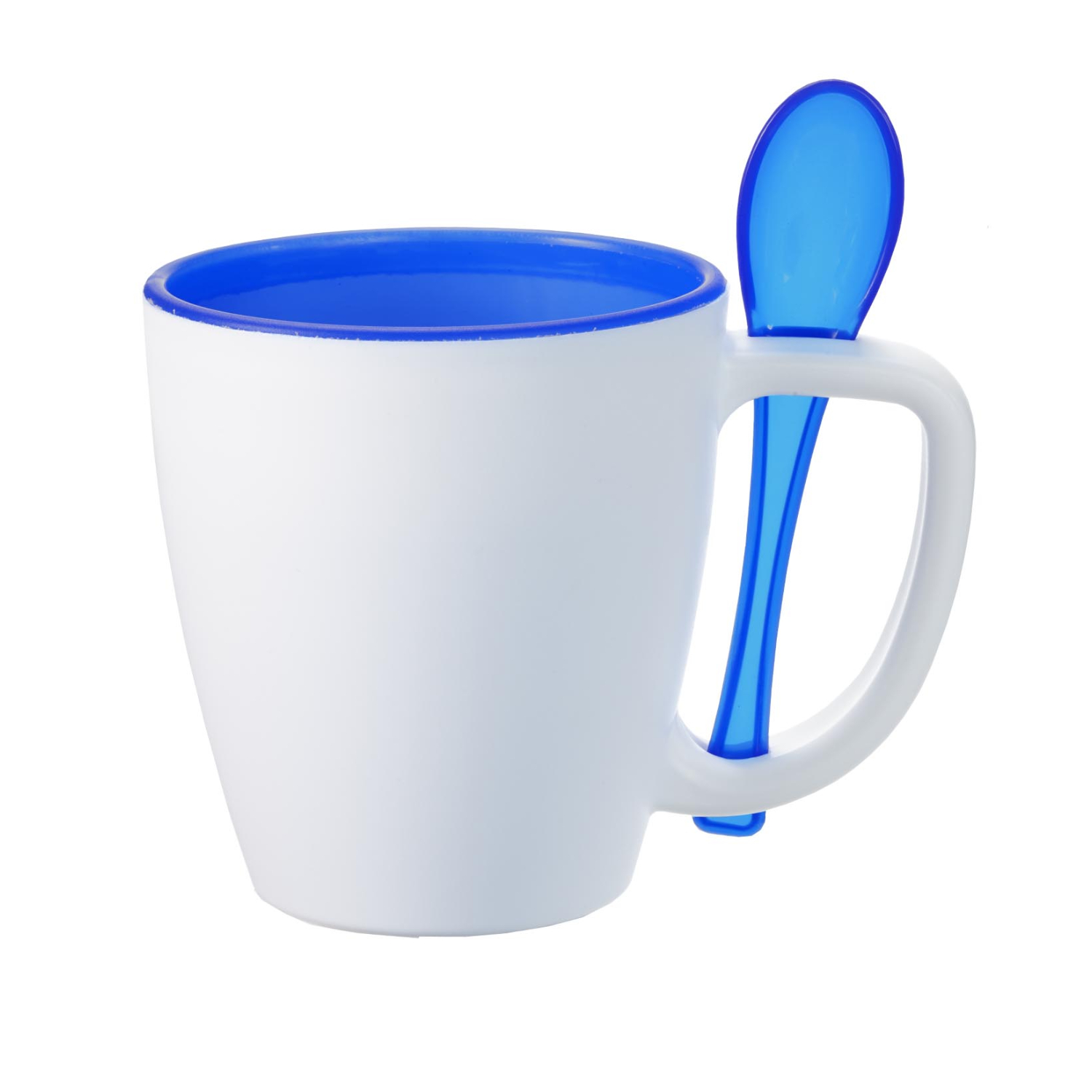 Double Wall Insulated Mug with Spoon, 14 oz. 2