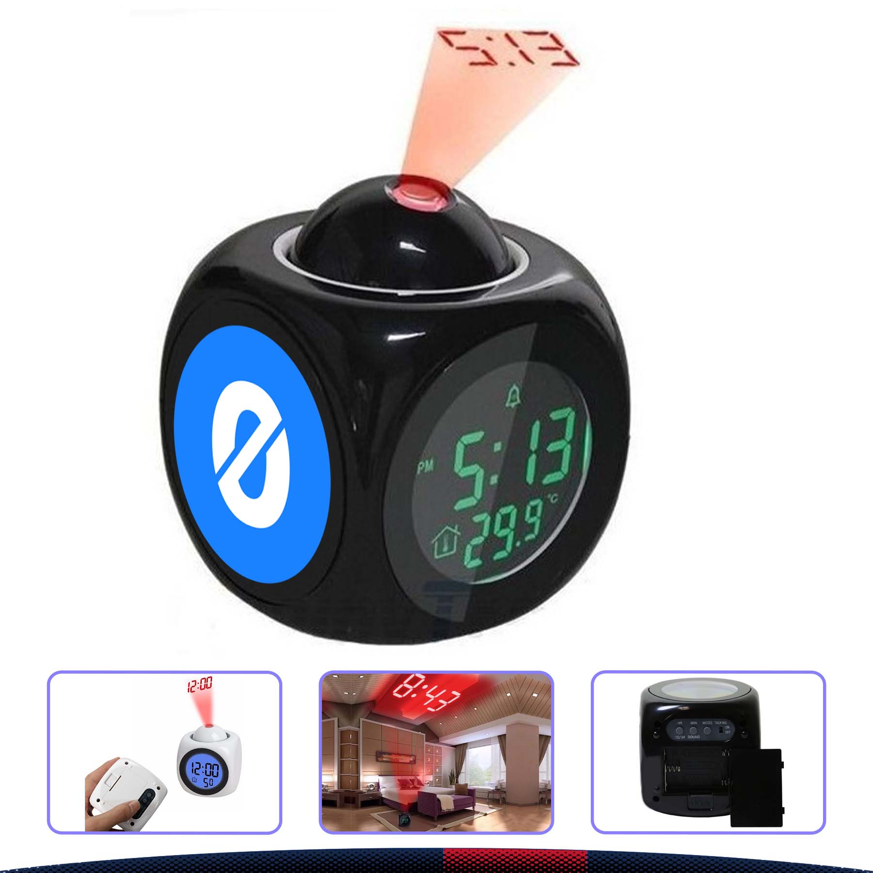 Projection Alarm Clock 2