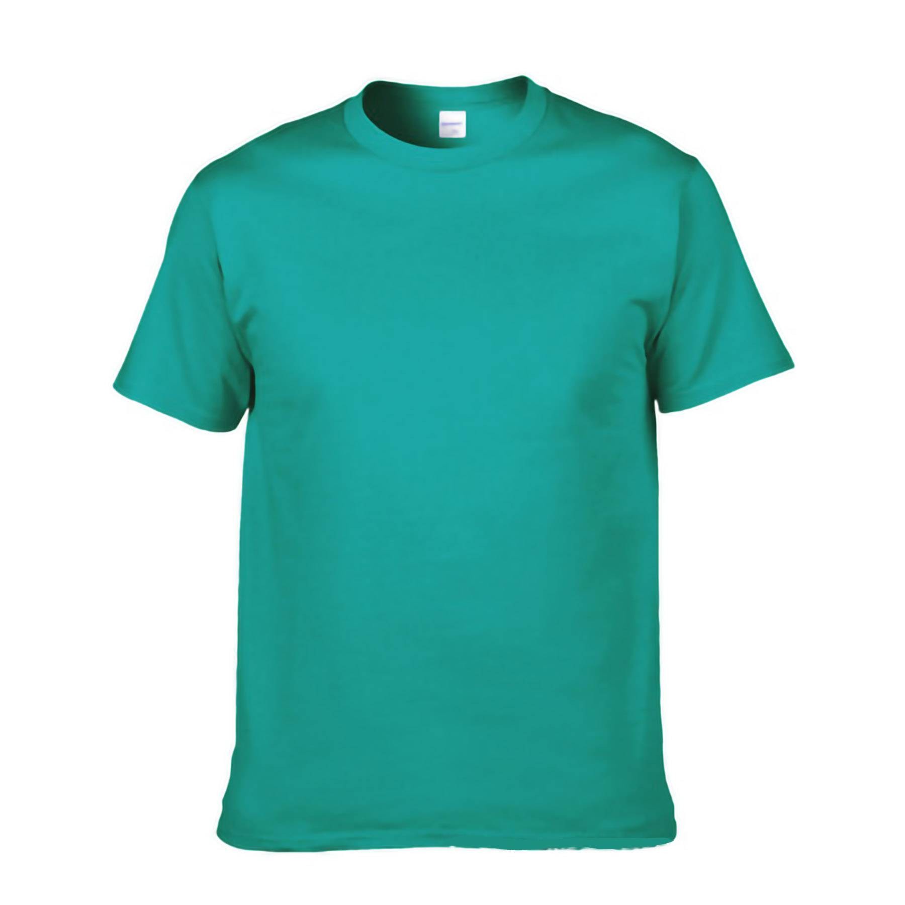 Men's Cotton Solid Color Crew Neck T-Shirt 5
