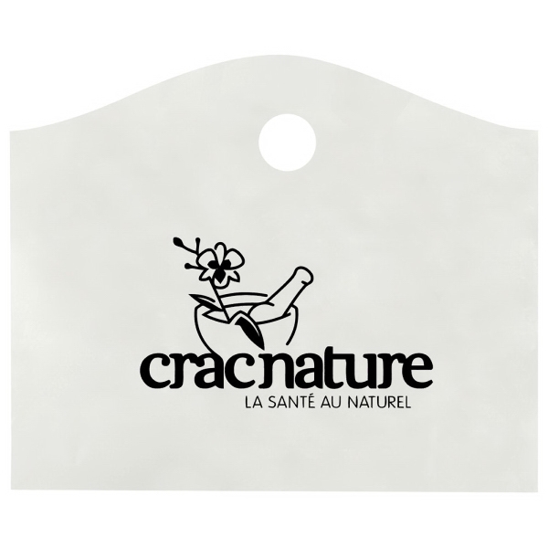 Frosted Super Wave Handle Bags