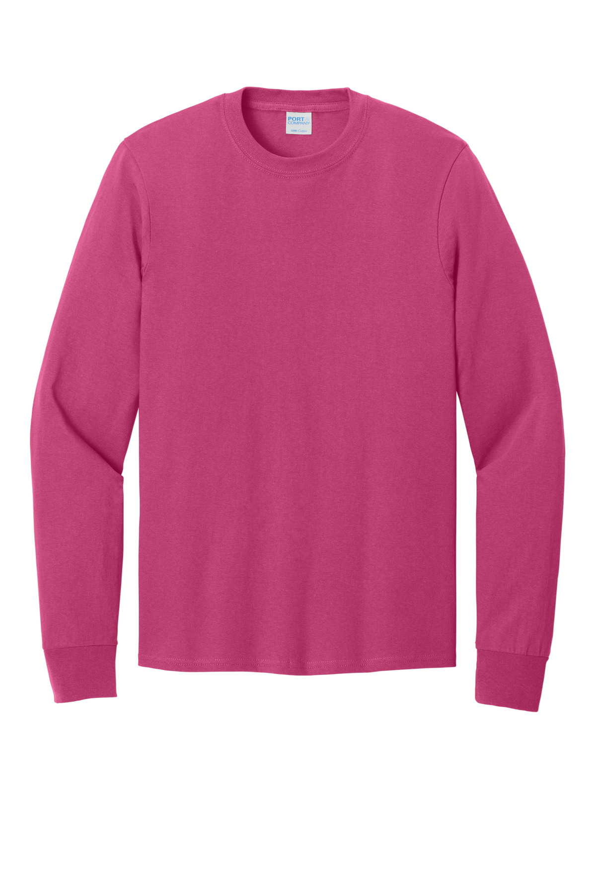 Port & Co Long Sleeve Core Cotton Tee. PC54LS 141