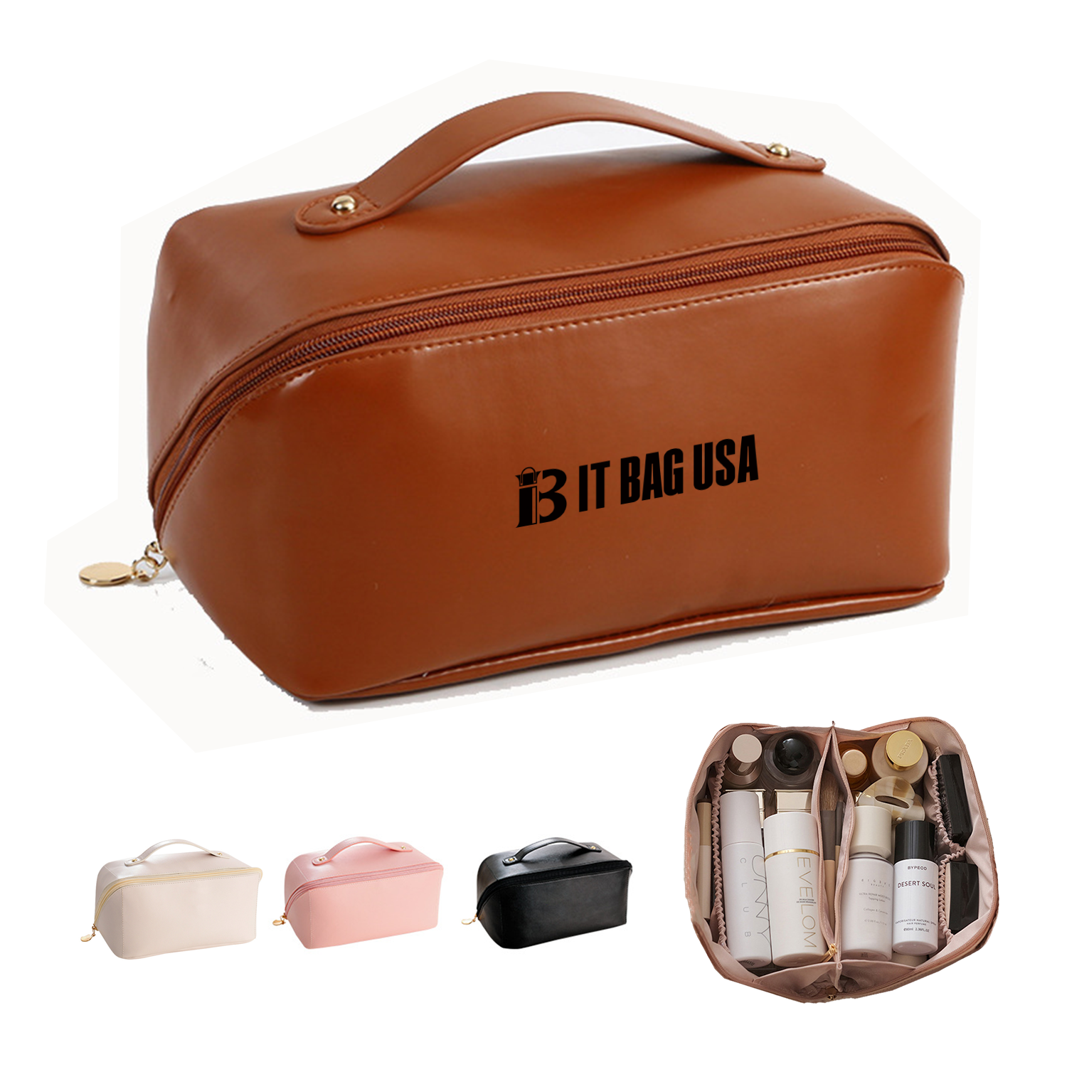 Portable Pillow Makeup Bag 1