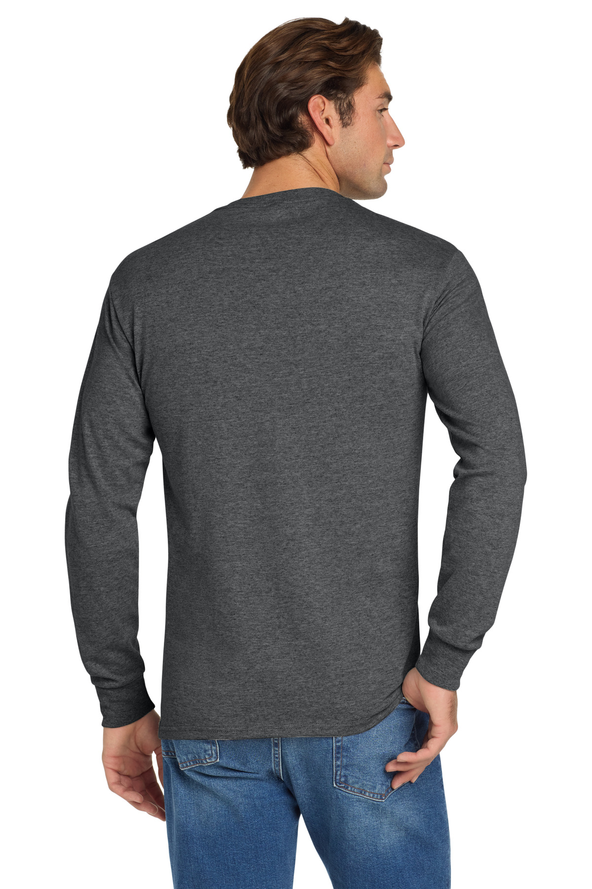 Jerzees - Dri-Power 50/50 Cotton/Poly Long Sleeve T-Shirt. 29LS 141