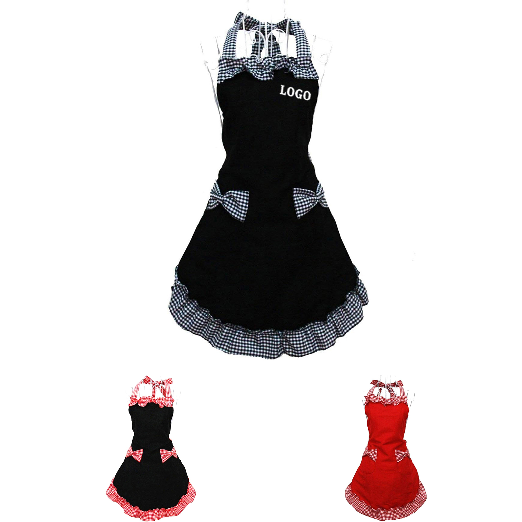 Cute Retro Ladies Kitchen Sexy Apron 5