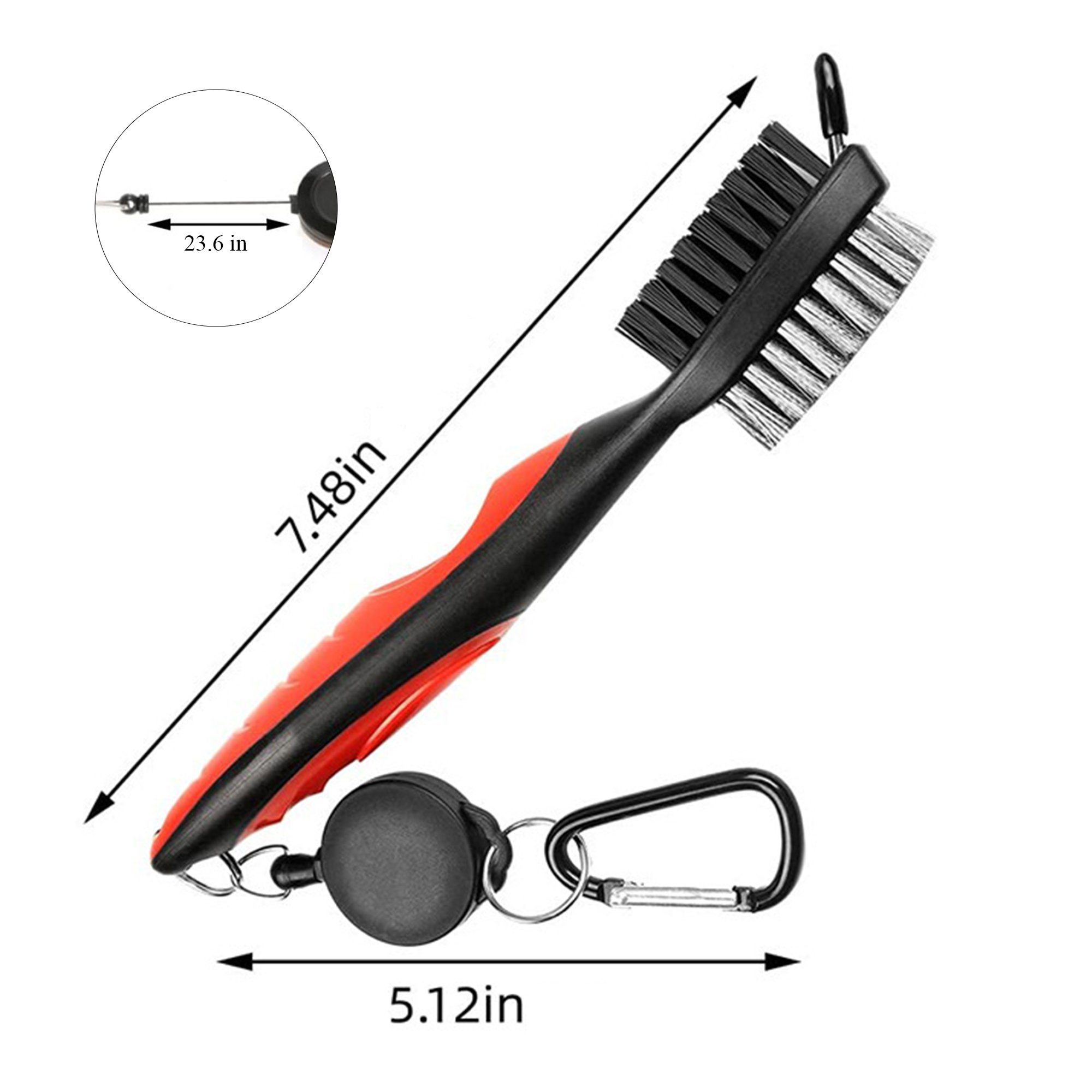 Double-Sided Golf Club Cleaning Brush 9