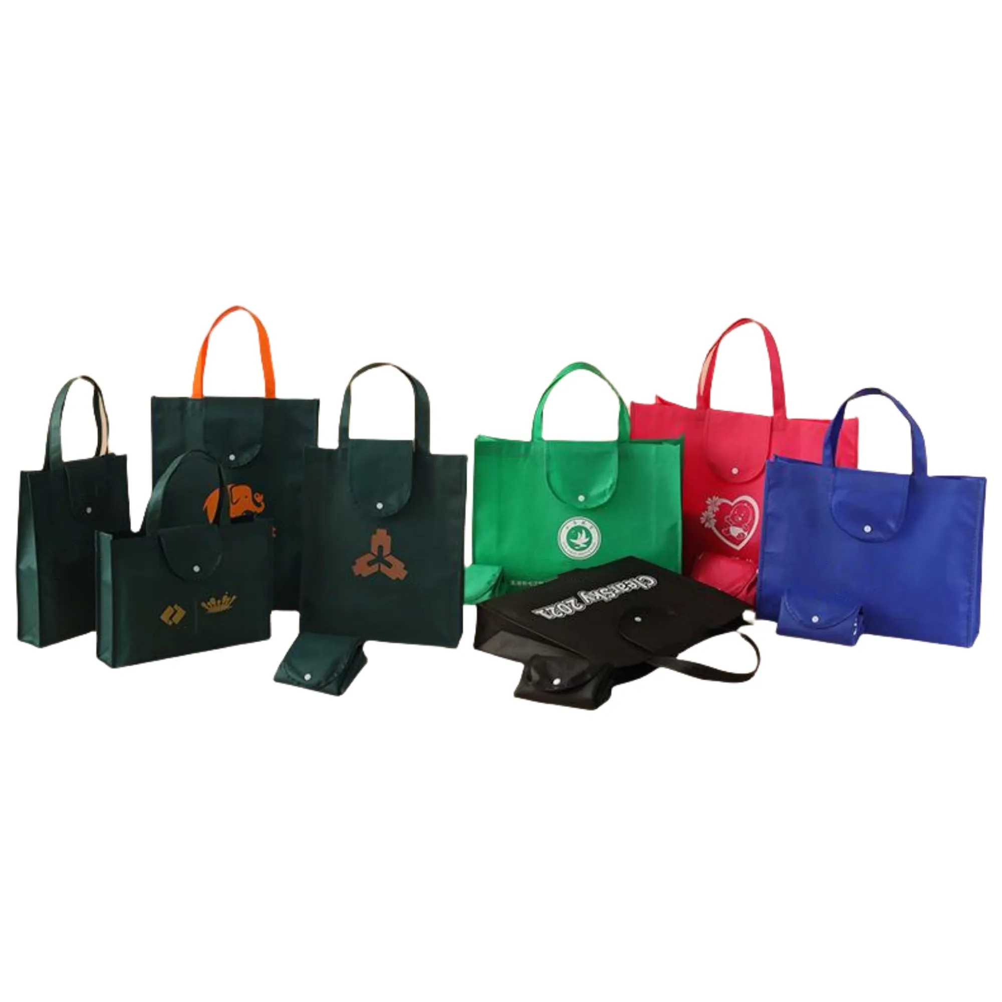 Non-Woven Grocery Tote Bag Foldable Custom Color 3