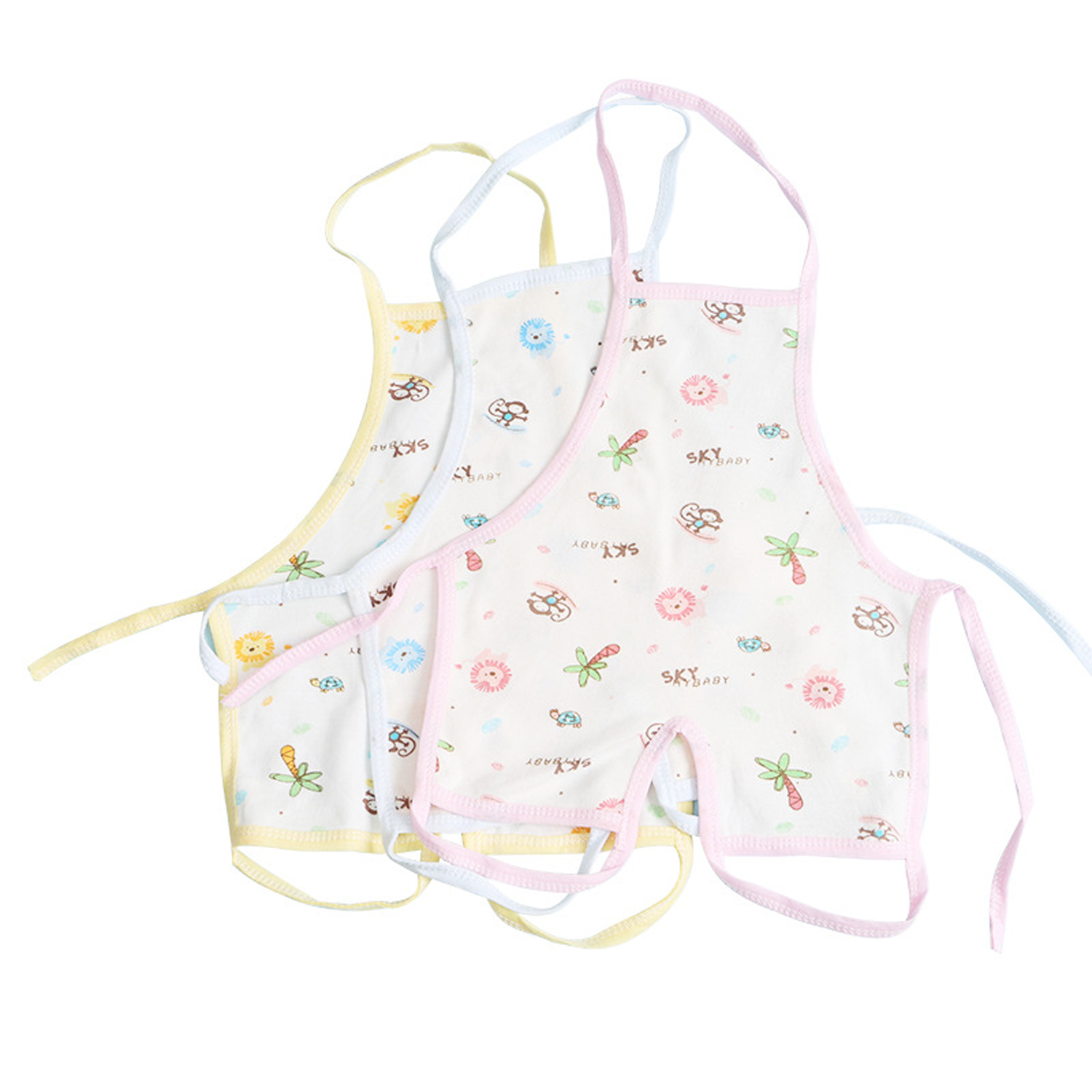 Baby Bib w/ Connected Feet 5