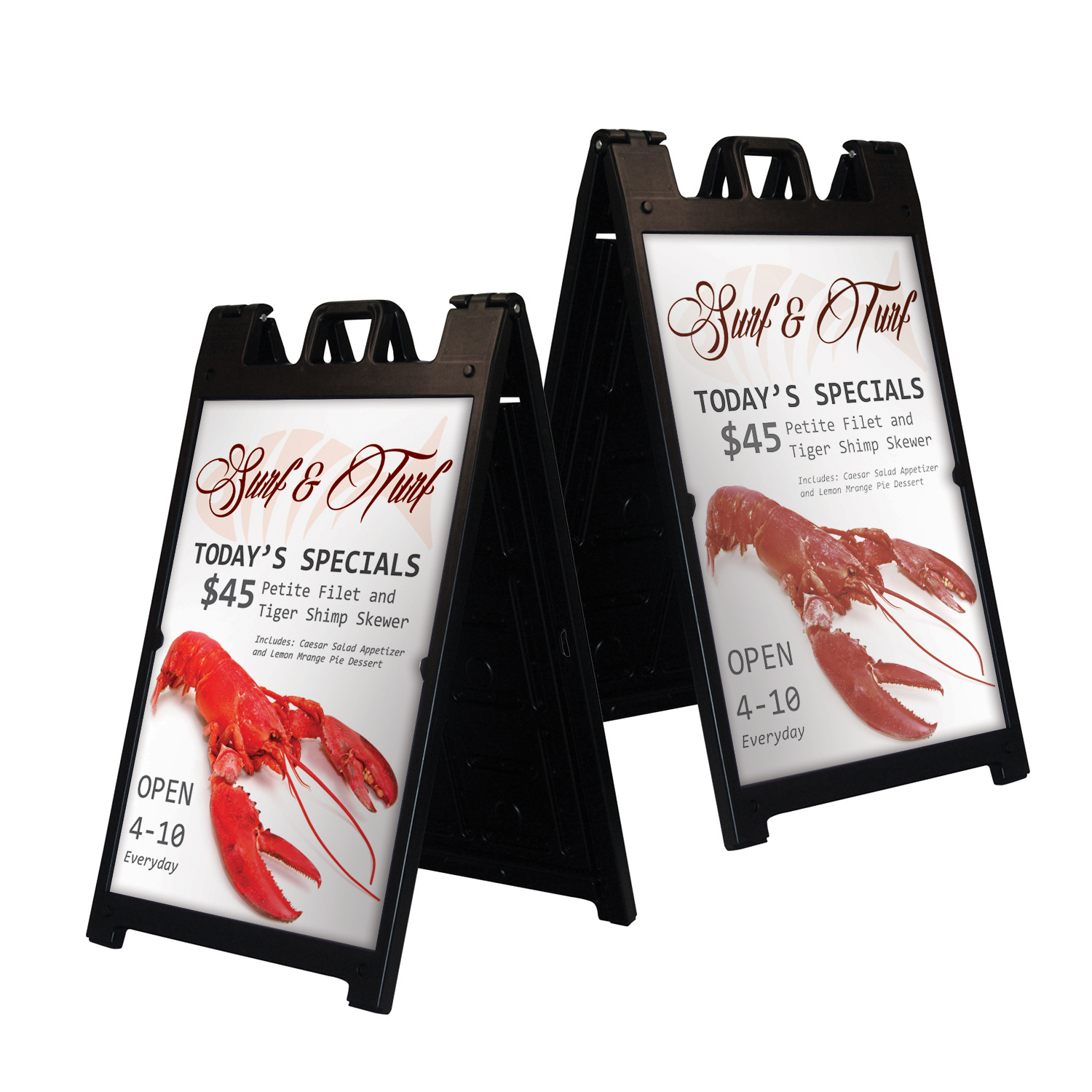 Signicade Deluxe A-Frame Kit (Double-Sided) 3