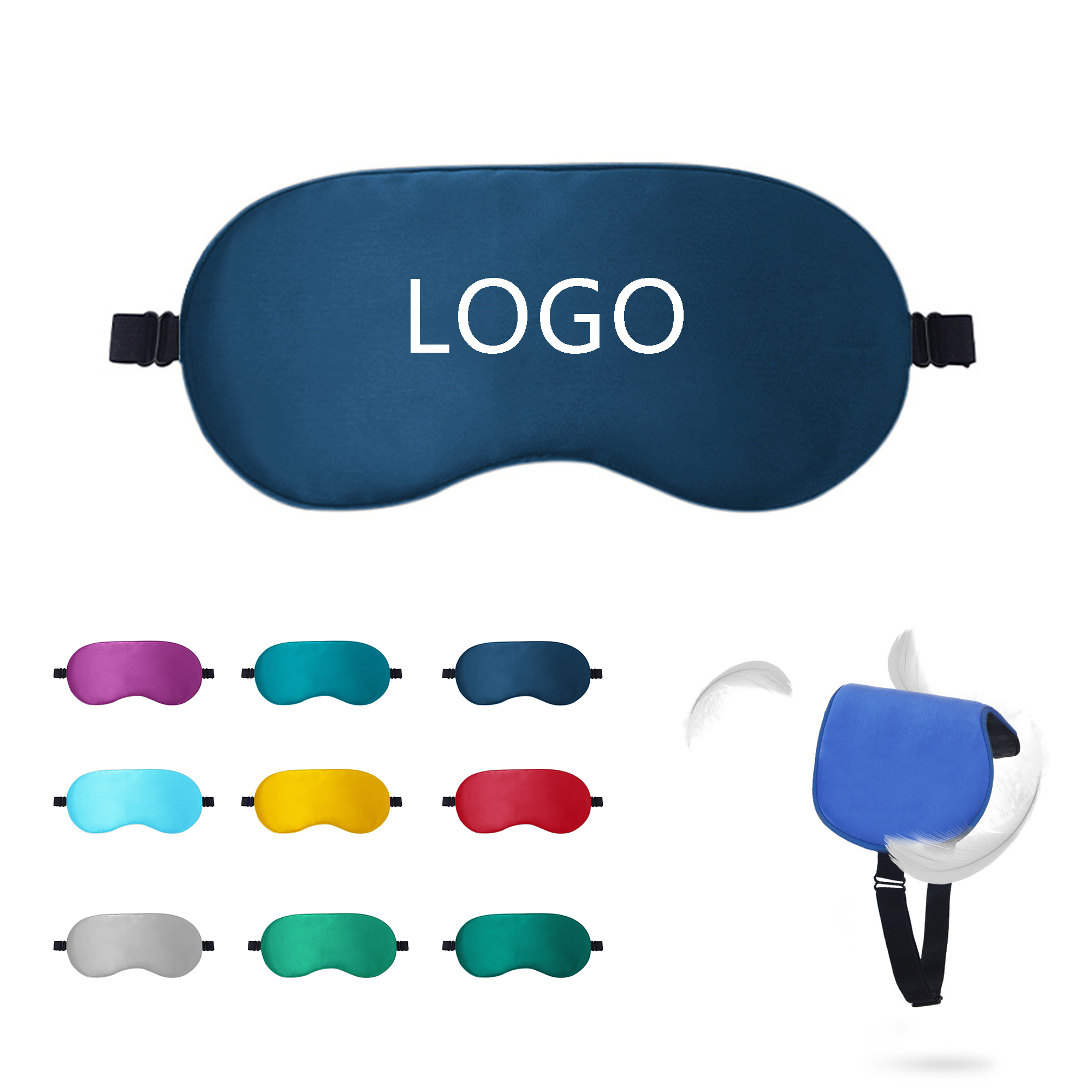 Polyester Silk Sleep Eye Mask 10